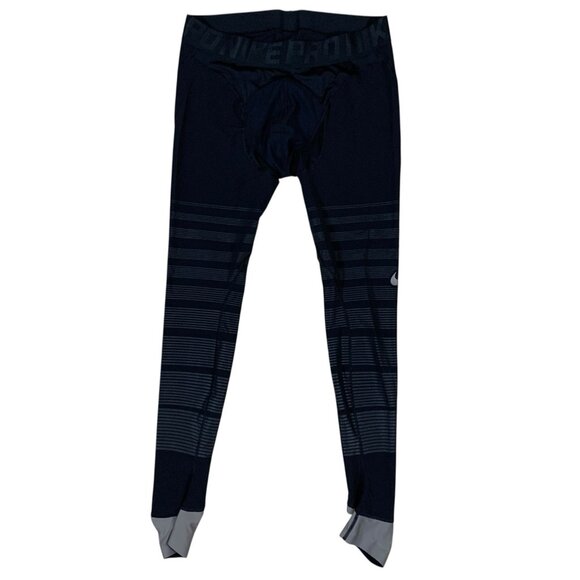 Nike Pro HyperRecovery Compression Leggings Black XXL Athletic Training Gear - Picture 1 of 7